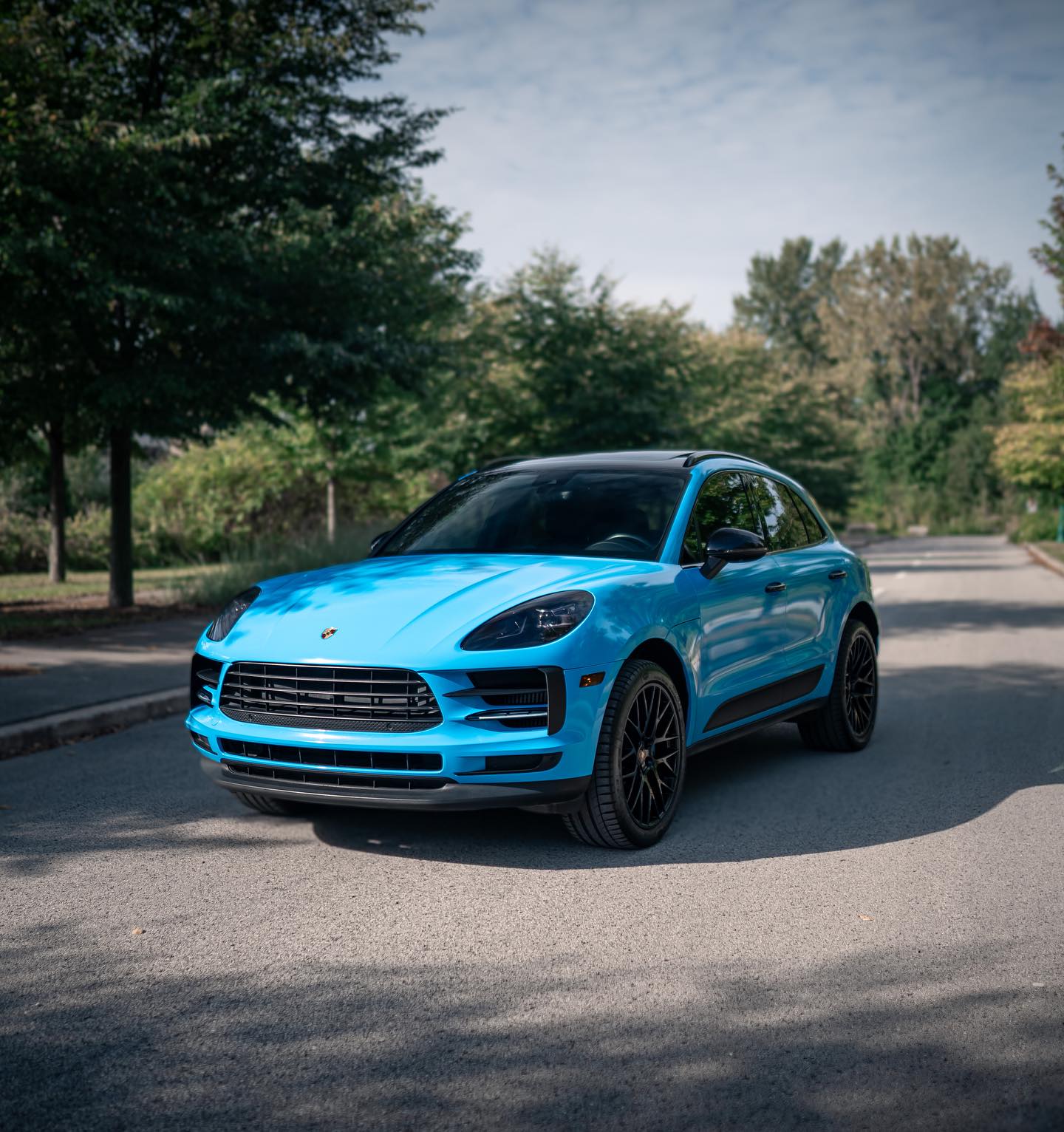Porsche Macan S, Miami Blue